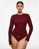 Shapecurve? Soft Basic Long Sleeve Tees