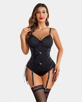 Sexy Tummy Control Teddy Boudoir Outfit