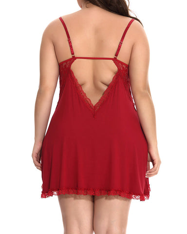 Simple Suspender Skirt Nightgown Set – Comfortable Fit