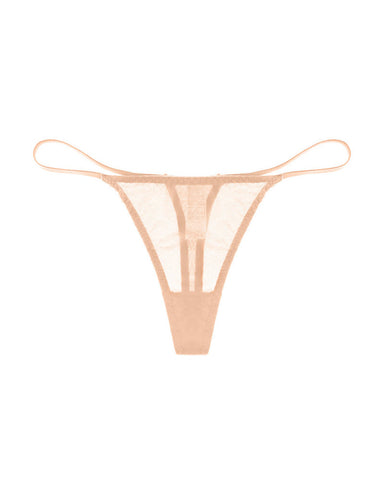 Sexy Low-Rise Mesh T-Back Panties