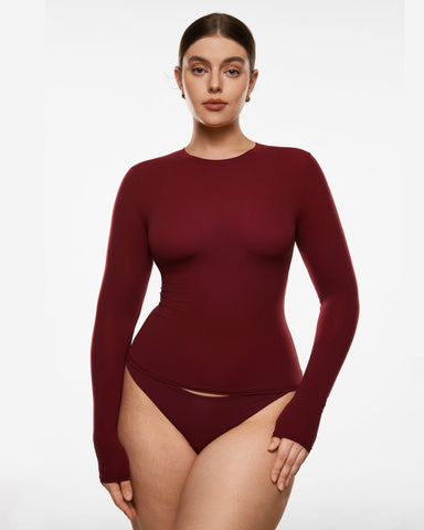 Shapecurve? Soft Basic Long Sleeve Tees