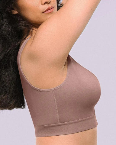 Shapejelly Shapewear with bra Bare Essentials AirSlim Unlined Wireless Back Support Bra