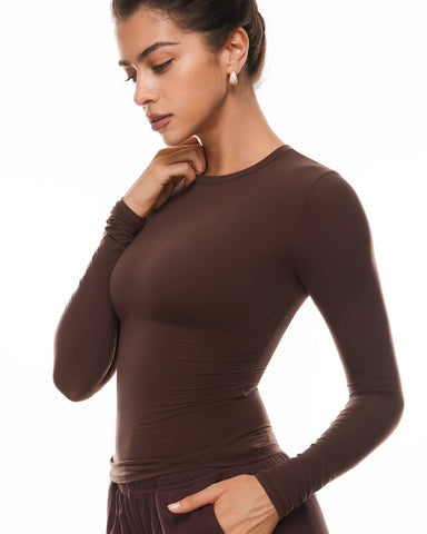 Shapecurve? Soft Basic Long Sleeve Tees