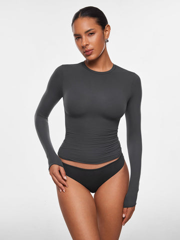 Shapecurve? Soft Basic Long Sleeve Tees