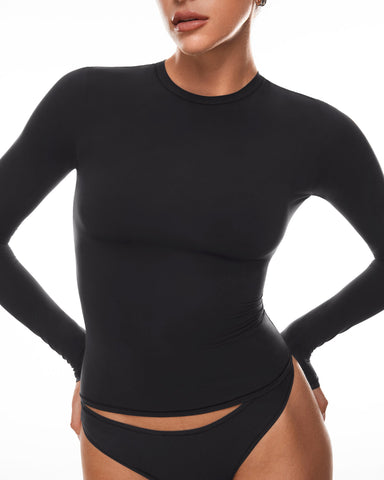 Shapecurve? Soft Basic Long Sleeve Tees