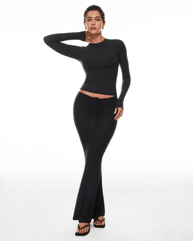 Shapecurve? Soft Basic Long Sleeve Tees