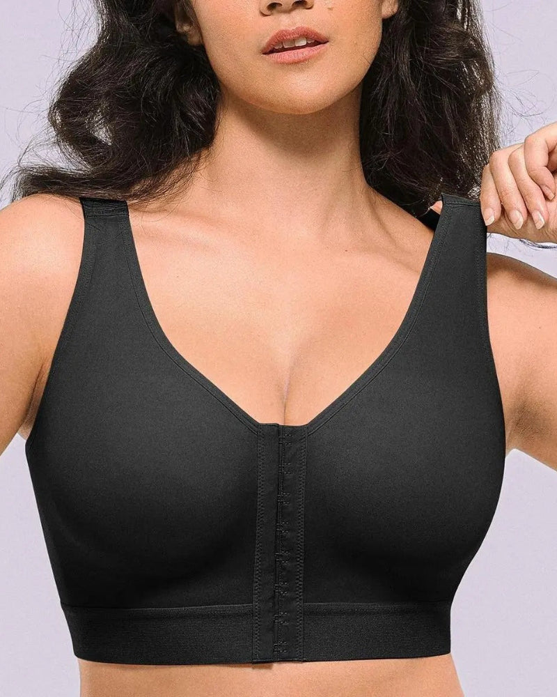 Shapejelly Shapewear with bra Bare Essentials AirSlim Unlined Wireless Back Support Bra