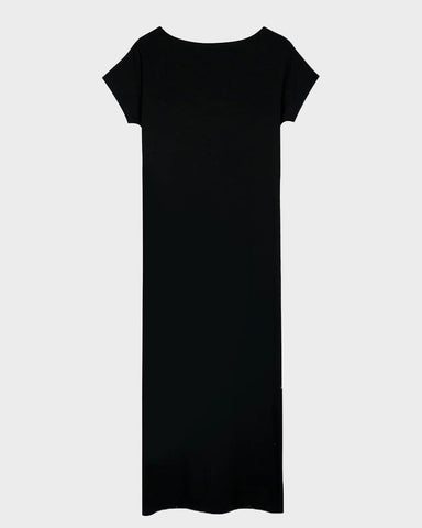 Women’s Solid Color Batwing Sleeve Casual Nightdress