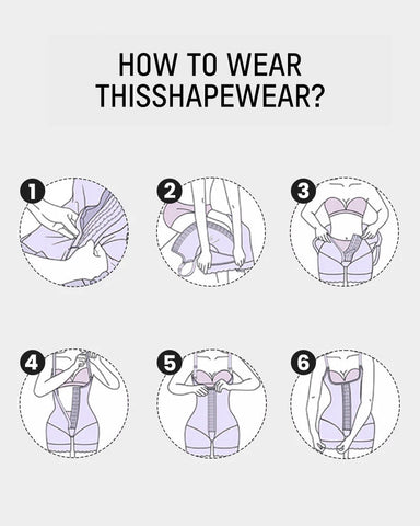 Tummy Tuck Compression Garment for Post-Op Recovery