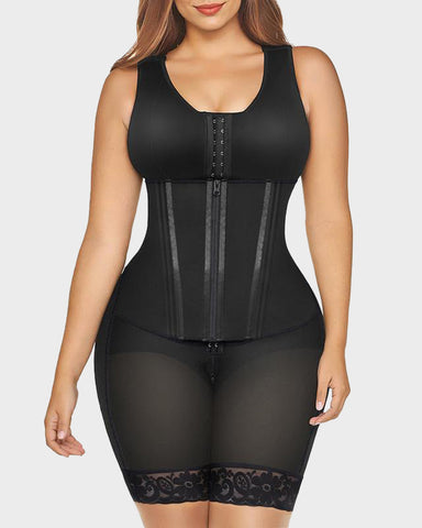 Fajas Colombianas Double Tummy Control Full Body Shapewear