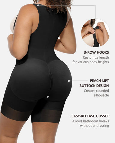 Shapejelly U-Shaped Tummy Control Butt Lift Shaper Bodysuit