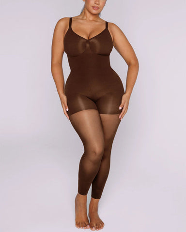 Full-Coverage Tummy Control Bodysuit