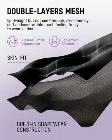 Tummy Control Butt Lifter Shaper with Zipper Crotch Fajas Colombianas