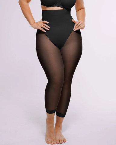 Shapejelly 3D Butt-Lifting Mesh Capri Pants