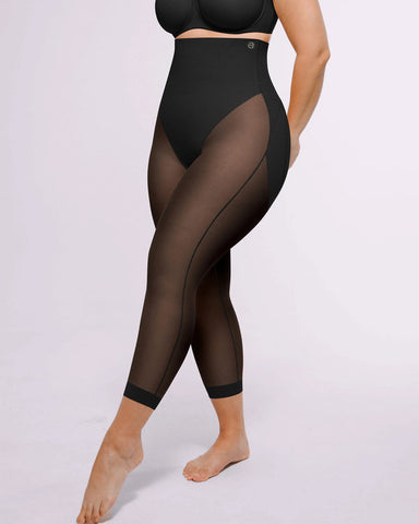 Shapejelly 3D Butt-Lifting Mesh Capri Pants
