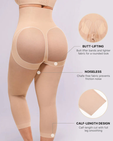 Shapejelly 3D Butt-Lifting Mesh Capri Pants