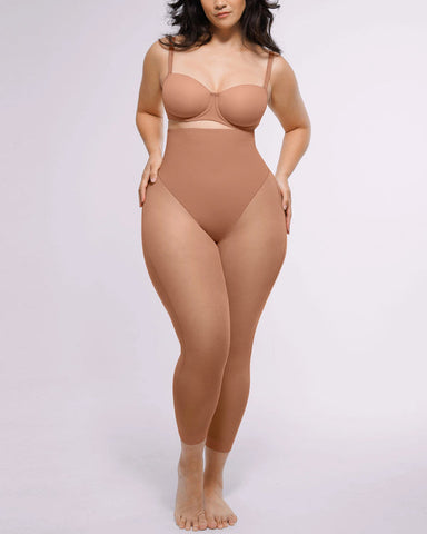 Shapecurve 3D Butt-Lifting Mesh Capri Pants