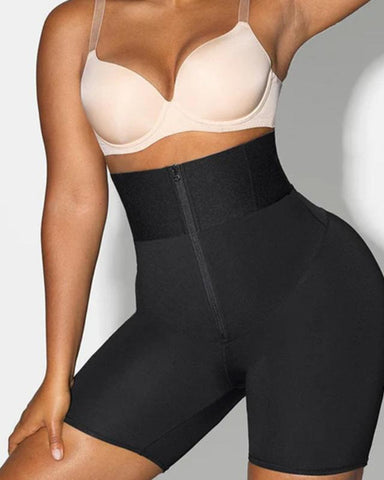 Shapejelly Women High Waist Leggings Tummy Control ElasticFuse Waistband Shaping Leggings Waist Trainer Yoga Pants