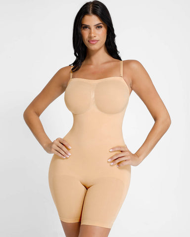 Shapejelly Seamless Strapless Bodysuit with Removable Straps