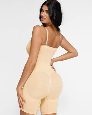 Shapejelly Seamless Strapless Bodysuit with Removable Straps