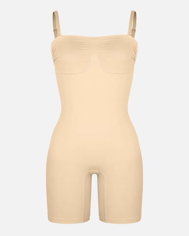 Shapejelly Seamless Strapless Bodysuit with Removable Straps
