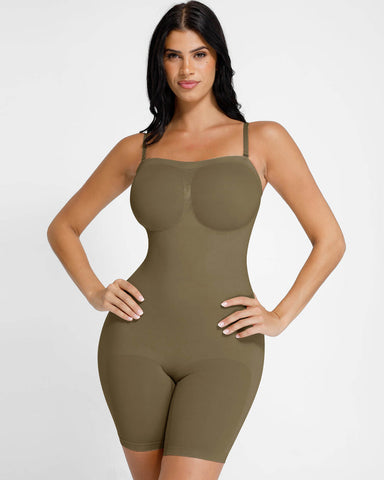 Shapejelly Seamless Strapless Bodysuit with Removable Straps