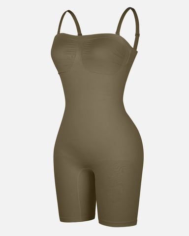 Shapejelly Seamless Strapless Bodysuit with Removable Straps