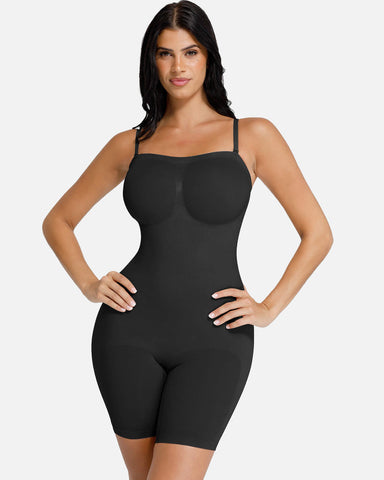 Shapejelly Seamless Strapless Bodysuit with Removable Straps