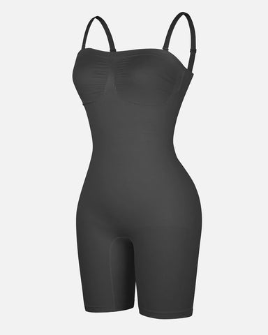 Shapejelly Seamless Strapless Bodysuit with Removable Straps