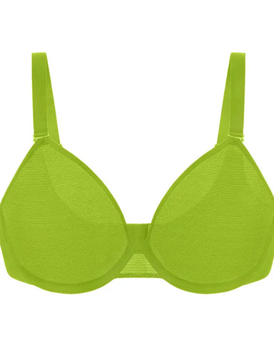 Seraphina Air Light Plus Size Mesh Underwire Bra