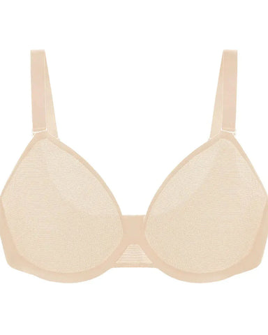 Seraphina Air Light Plus Size Mesh Underwire Bra