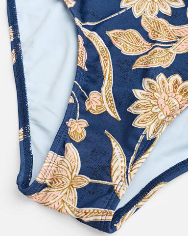 Seaside Blossom Paisley One-Piece Swimsuit