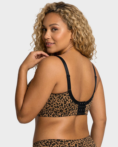 SHAPECURVE Delia Plus Size Seamless Full Coverage Underwire Longline Bra