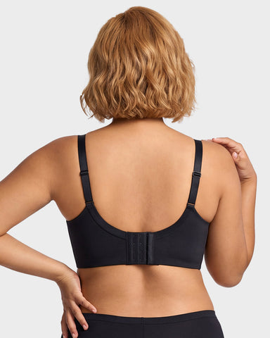 SHAPECURVE Delia Plus Size Seamless Full Coverage Underwire Longline Bra