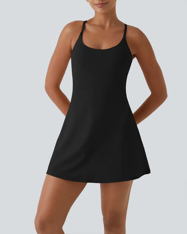 ?Limited-Time Offer??Backless Active Dress-Easy Peezy for Women