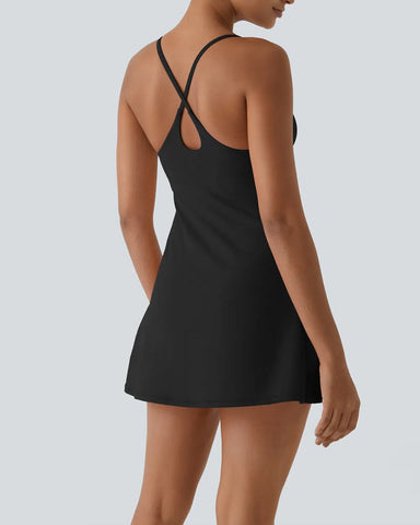?Limited-Time Offer??Backless Active Dress-Easy Peezy for Women