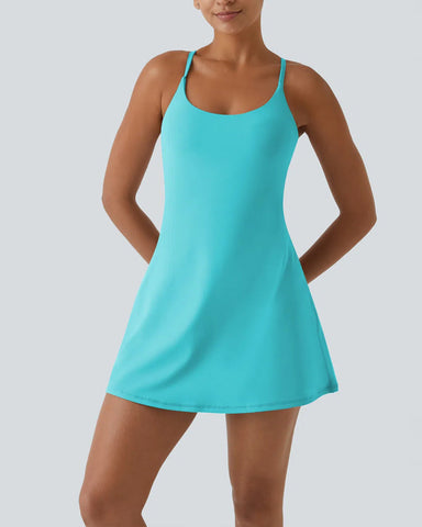 ?Limited-Time Offer??Backless Active Dress-Easy Peezy for Women