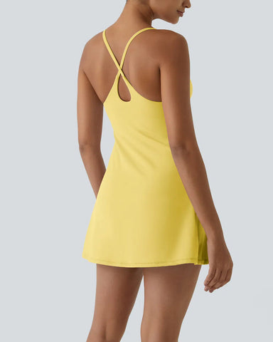 ?Limited-Time Offer??Backless Active Dress-Easy Peezy for Women