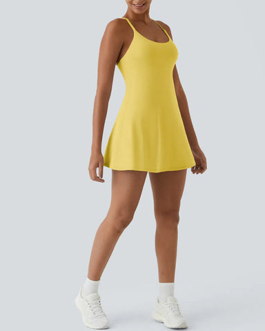?Limited-Time Offer??Backless Active Dress-Easy Peezy for Women