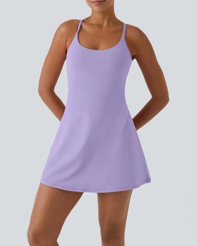 ?Limited-Time Offer??Backless Active Dress-Easy Peezy for Women