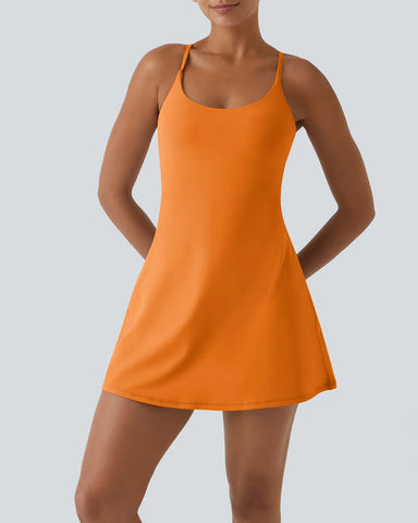 ?Limited-Time Offer??Backless Active Dress-Easy Peezy for Women