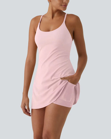 ⏳Limited-Time Offer🎉Backless Active Dress-Easy Peezy for Women