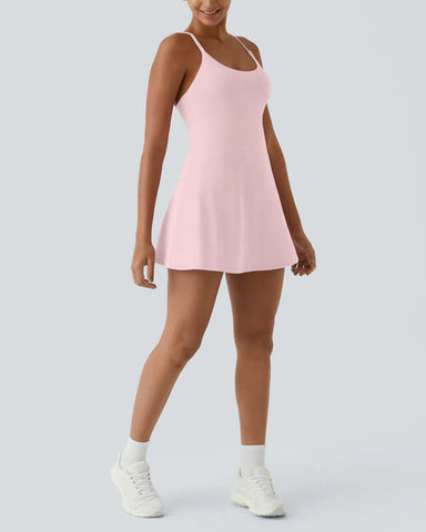 ?Limited-Time Offer??Backless Active Dress-Easy Peezy for Women