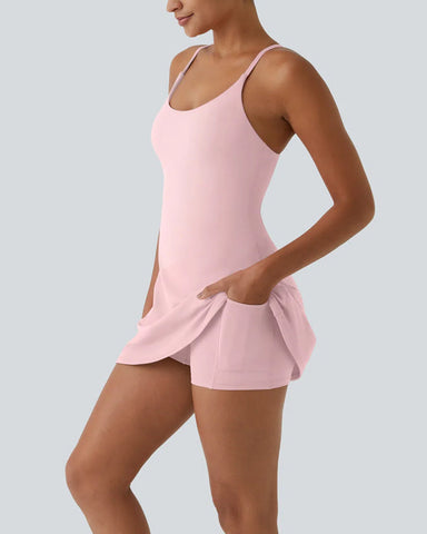 ?Limited-Time Offer??Backless Active Dress-Easy Peezy for Women