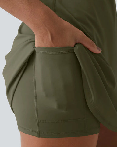 ?Limited-Time Offer??Backless Active Dress-Easy Peezy for Women