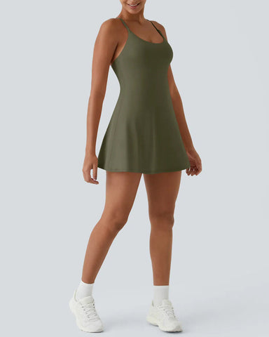 ?Limited-Time Offer??Backless Active Dress-Easy Peezy for Women