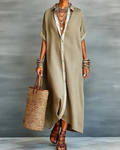Oversized Shirt Dress - Perfect for Beach, Vacation & Brunch!