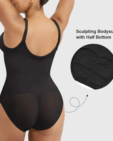 Shapewear for Women Tummy Control Bodysuits Zip-Up Comfort Shapewear Breathable