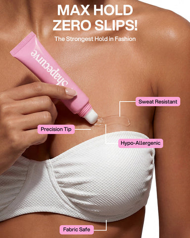 Sweat & Water-Resistant, Easy to Remove