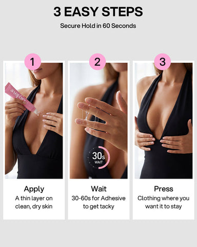 Sweat & Water-Resistant, Easy to Remove
